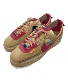 NIKE×UNION（ナイキ×ユニオン）の古着「Cortez "Red/Beige" ローカットスニーカー」｜ブラウン×ピンク