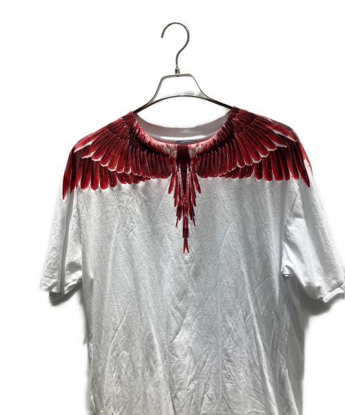 MARCELO BURLON（マルセロバーロン）MARCELO BURLON (マルセロバーロン) 半袖カットソー ホワイト サイズ:XLの古着・服飾アイテム