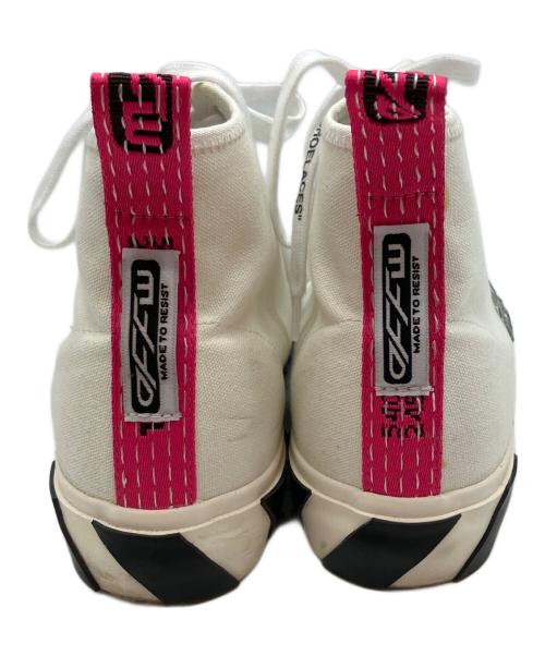 OFFWHITE（オフホワイト）OFFWHITE (オフホワイト) キャンバススニーカー ホワイト サイズ:43の古着・服飾アイテム