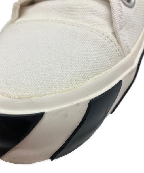 OFFWHITE（オフホワイト）OFFWHITE (オフホワイト) キャンバススニーカー ホワイト サイズ:43の古着・服飾アイテム