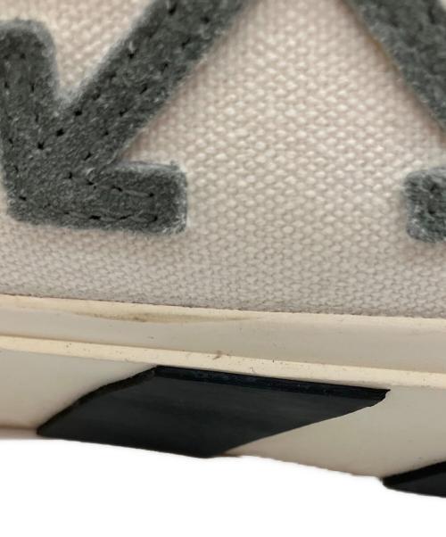 OFFWHITE（オフホワイト）OFFWHITE (オフホワイト) キャンバススニーカー ホワイト サイズ:43の古着・服飾アイテム