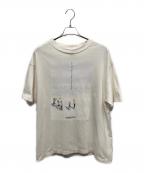 SAINT MICHAELセントマイケル）の古着「Saint Mxxxxxx 25SS Collection × EVENGELION × GEEKS RULE 半袖カットソー」｜ホワイト