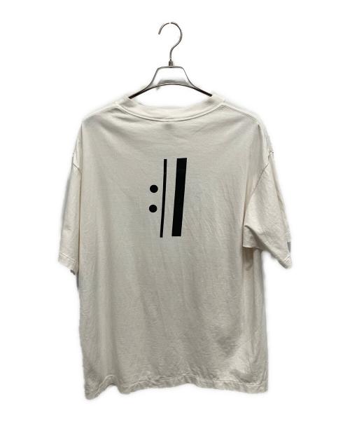 SAINT MICHAEL（セントマイケル）SAINT MICHAEL (セントマイケル) Saint Mxxxxxx 25SS Collection × EVENGELION × GEEKS RULE 半袖カットソー ホワイト サイズ:Lの古着・服飾アイテム