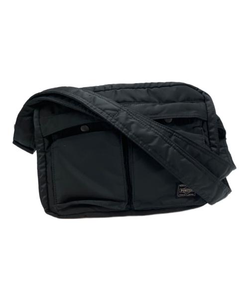 PORTER（ポーター）PORTER (ポーター) タンカー SHOULDER BAG(L) ショルダーバッグ ブラックの古着・服飾アイテム