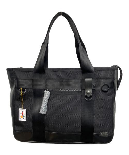 PORTER（ポーター）PORTER (ポーター) HEAT トートバッグ ブラックの古着・服飾アイテム