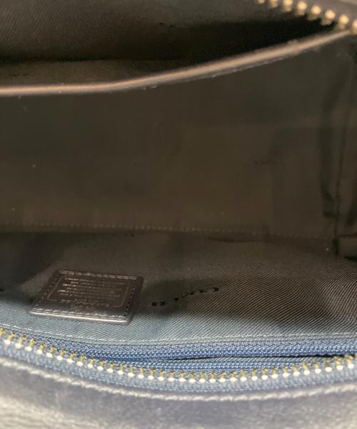COACH（コーチ）COACH (コーチ) スワッガー 2WAYバッグ ネイビーの古着・服飾アイテム