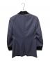 WACKO MARIA (ワコマリア) DORMEUIL (ドーメル) ベロア切替ジャケット ネイビー×ブラック サイズ:M：35000円