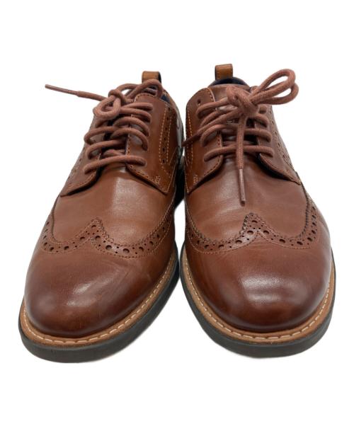 COLE HAAN（コールハーン）COLE HAAN (コールハーン) ウィングチップシューズ ブラウン サイズ:7 1/2の古着・服飾アイテム