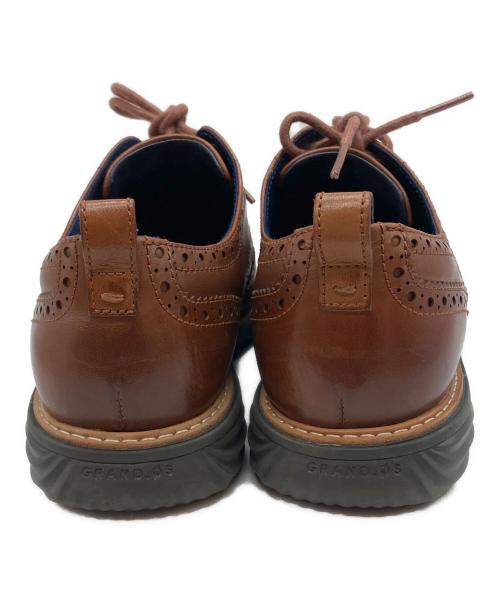 COLE HAAN（コールハーン）COLE HAAN (コールハーン) ウィングチップシューズ ブラウン サイズ:7 1/2の古着・服飾アイテム