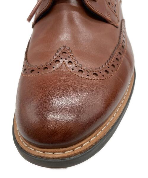 COLE HAAN（コールハーン）COLE HAAN (コールハーン) ウィングチップシューズ ブラウン サイズ:7 1/2の古着・服飾アイテム