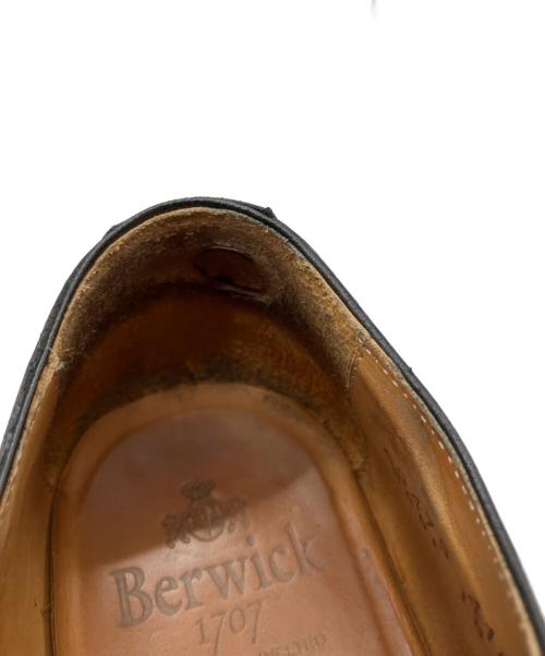 berwick（バーウィック）berwick (バーウィック) Uチップシューズ ブラック サイズ:5.5の古着・服飾アイテム