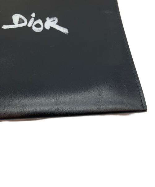 Christian Dior（クリスチャン ディオール）Christian Dior (クリスチャン ディオール) インビテーションポーチ 10-BO-1213 クラッチバッグ ブラックの古着・服飾アイテム