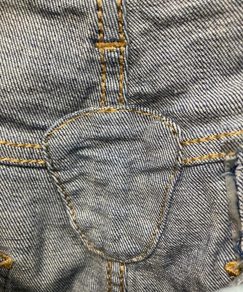 DSQUARED2（ディースクエアード）DSQUARED2 (ディースクエアード) ダメージ加工 デニムパンツ インディゴ サイズ:42の古着・服飾アイテム