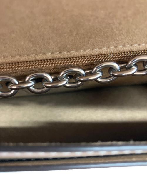 COACH（コーチ）COACH (コーチ) エライザ 25SS チェーンストラップショルダーバッグ ベージュの古着・服飾アイテム