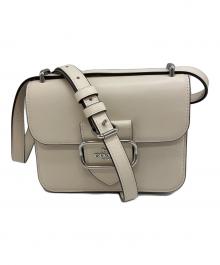 COACH（コーチ）の古着「モーガンスクエア ショルダーバッグ」｜ブラック