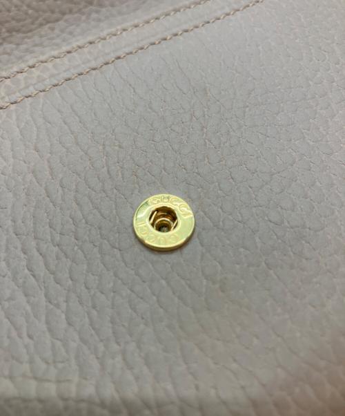 GUCCI（グッチ）GUCCI (グッチ) GGマーモント 525040 長財布 ブラウンの古着・服飾アイテム
