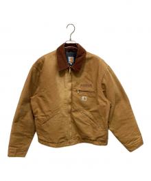 CarHartt（カーハート）の古着「ALASKAN BREWING CO.刺繍有 企業ロゴ刺繍・USA製 デトロイトジャケット」｜カーキ