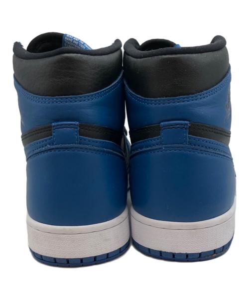 NIKE（ナイキ）NIKE (ナイキ) AIR JORDAN 1 RETRO HIGH OG ハイカットスニーカー ネイビー×ブラック サイズ:28cmの古着・服飾アイテム