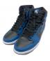 NIKE（ナイキ）の古着「AIR JORDAN 1 RETRO HIGH OG ハイカットスニーカー」｜ネイビー×ブラック