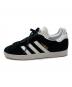 adidas (アディダス) ガゼル スニーカー ホワイト×ブラック サイズ:24cm：6000円