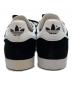中古・古着 adidas (アディダス) ガゼル スニーカー ホワイト×ブラック サイズ:24cm：6000円