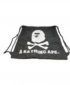 A BATHING APEアベイシングエイプ）の古着「ナップサック」｜ブラック