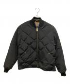 AVIREX×Eddie Bauerアヴィレックス×エディーバウアー）の古着「キルティングダウンジャケット」｜ブラック