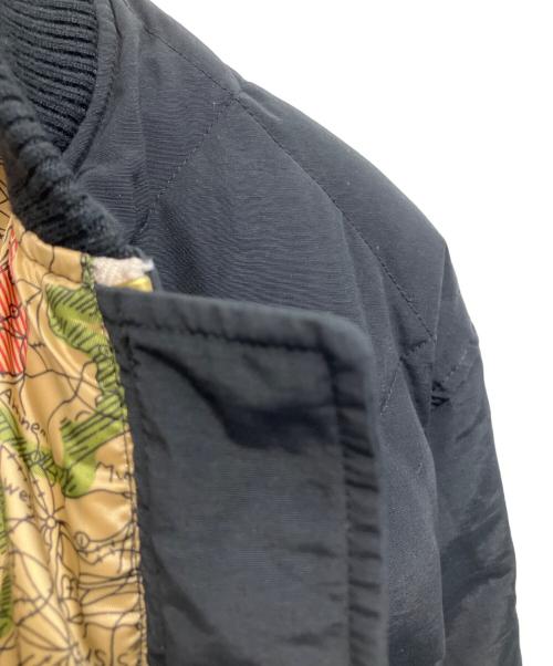 AVIREX（アヴィレックス）AVIREX (アヴィレックス) Eddie Bauer (エディーバウアー) キルティングダウンジャケット ブラック サイズ:Mの古着・服飾アイテム