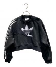 adidas（アディダス）の古着「スウェット」｜ブラック