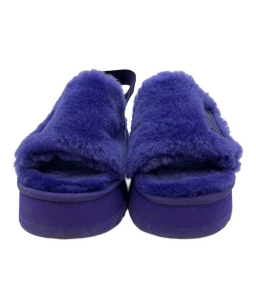 UGG（アグ）UGG (アグ) ディスコスライドサンダル パープル サイズ:25cmの古着・服飾アイテム