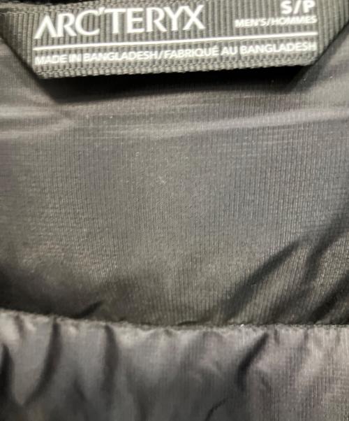 ARC'TERYX（アークテリクス）ARC'TERYX (アークテリクス) thorium hoody ソリウム ダウンジャケット ブラック サイズ:Sの古着・服飾アイテム