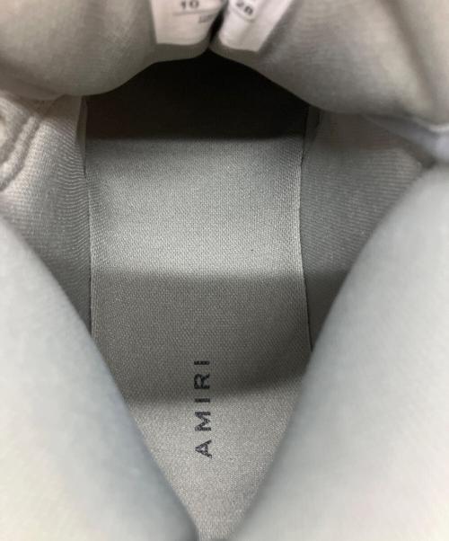 AMIRI（アミリ）AMIRI (アミリ) ハイカットスニーカー グレー サイズ:28cmの古着・服飾アイテム