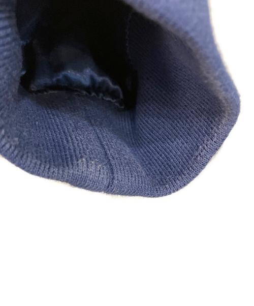 Champion（チャンピオン）Champion (チャンピオン) SUPREME (シュプリーム) CHAMPION HOODED SATIN VARSITY ブルゾン ネイビー サイズ:Mの古着・服飾アイテム