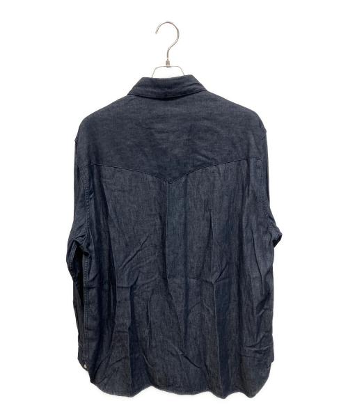 LEE（リー）LEE (リー) WACKO MARIA (ワコマリア) DENIM WESTERN SHIRT 長袖シャツ インディゴ サイズ:Lの古着・服飾アイテム
