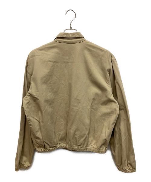 POLO RALPH LAUREN（ポロ・ラルフローレン）POLO RALPH LAUREN (ポロ・ラルフローレン) スイングトップ ブルゾン ベージュ サイズ:Sの古着・服飾アイテム