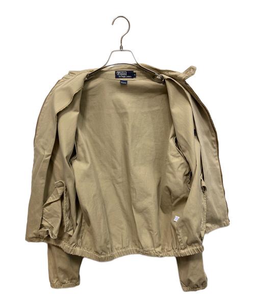 POLO RALPH LAUREN（ポロ・ラルフローレン）POLO RALPH LAUREN (ポロ・ラルフローレン) スイングトップ ブルゾン ベージュ サイズ:Sの古着・服飾アイテム