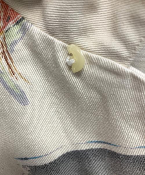 POLO RALPH LAUREN（ポロ・ラルフローレン）POLO RALPH LAUREN (ポロ・ラルフローレン) ヘミングウェイ柄 USA製 半袖シャツ ベージュ サイズ:XLの古着・服飾アイテム
