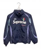 SUPREME×UMBROシュプリーム×アンブロ）の古着「トラックジャケット」｜ネイビー