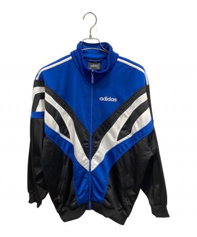 希少 90s アディダス トラックジャケット ドイツ 企業物 青 L ユーロ古着 中古・古着通販】adidas (アディダス) 80-90sトラックジャケット