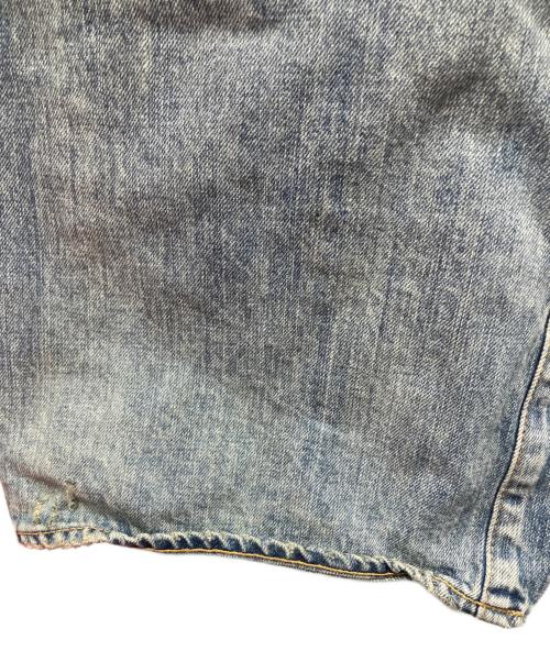 MINEDENIM（マインデニム）MINEDENIM (マインデニム) W.Straight 5pocket ダメージデニムパンツ ブルー サイズ:9の古着・服飾アイテム