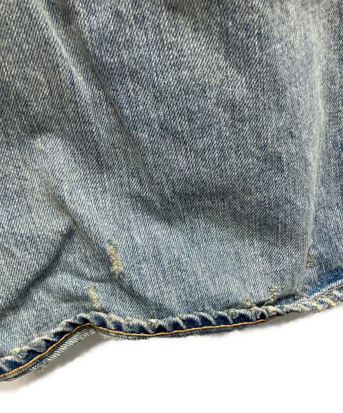 MINEDENIM（マインデニム）MINEDENIM (マインデニム) W.Straight 5pocket ダメージデニムパンツ ブルー サイズ:9の古着・服飾アイテム