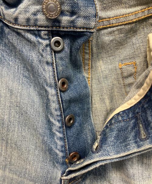 MINEDENIM（マインデニム）MINEDENIM (マインデニム) W.Straight 5pocket ダメージデニムパンツ ブルー サイズ:9の古着・服飾アイテム