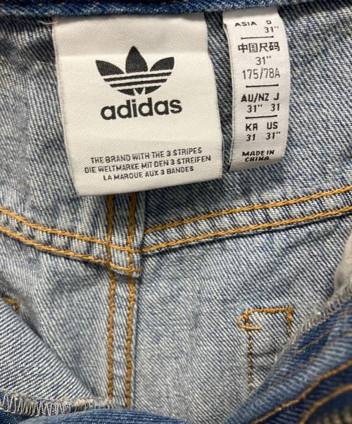 adidas（アディダス）adidas (アディダス) Adilenium シーズン3 ルーズフィット デニムパンツ ブルー サイズ:W31の古着・服飾アイテム