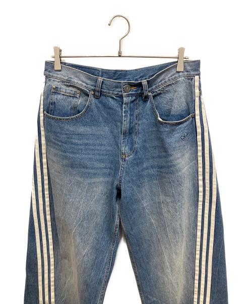 adidas（アディダス）adidas (アディダス) Adilenium シーズン3 ルーズフィット デニムパンツ ブルー サイズ:W31の古着・服飾アイテム