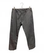 SEQUELシークエル）の古着「TYPE-F ストライプパンツ」｜グレー