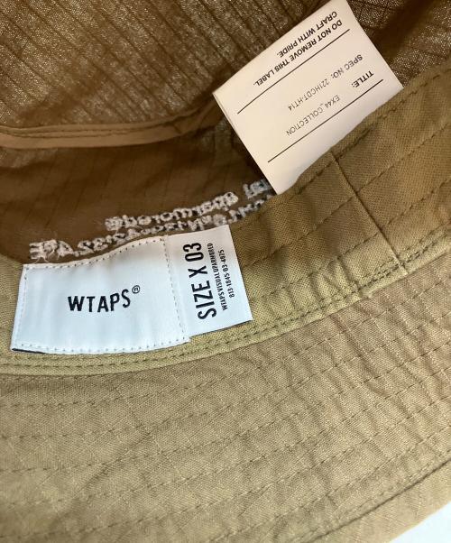WTAPS（ダブルタップス）WTAPS (ダブルタップス) ジャングル リップストップ バケットハット オリーブ サイズ:03の古着・服飾アイテム