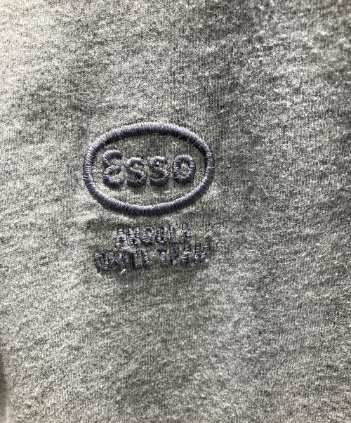 CarHartt（カーハート）CarHartt (カーハート) ヘンリーネック 長袖カットソー グレー サイズ:Lの古着・服飾アイテム