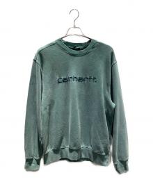 CarHartt（カーハート）の古着「ロゴスウェット」｜グリーン