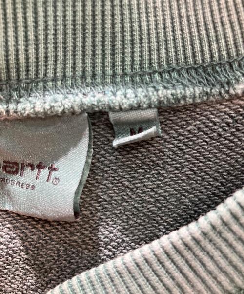 CarHartt（カーハート）CarHartt (カーハート) ロゴスウェット グリーン サイズ:Mの古着・服飾アイテム