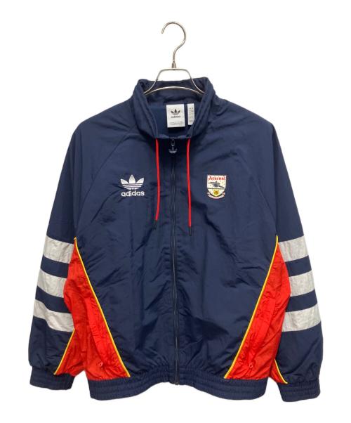 adidas（アディダス）adidas (アディダス) アーセナル2019-2020 ナイロンジャケット ネイビーの古着・服飾アイテム